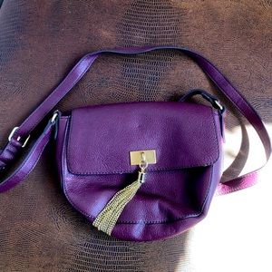 Purple purse